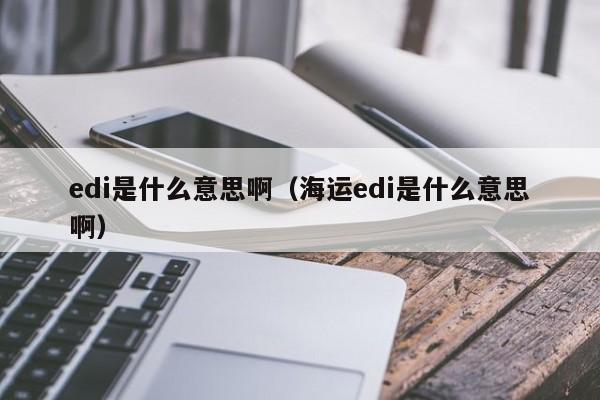 edi是什么意思啊（海运edi是什么意思啊）