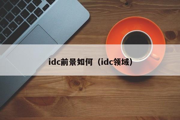 idc前景如何（idc领域）