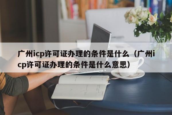 广州icp许可证办理的条件是什么（广州icp许可证办理的条件是什么意思）