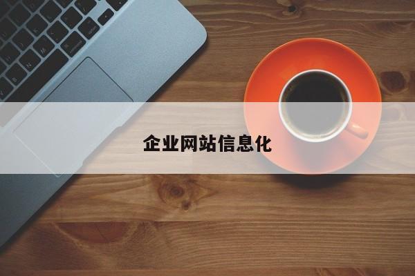 企业网站信息化